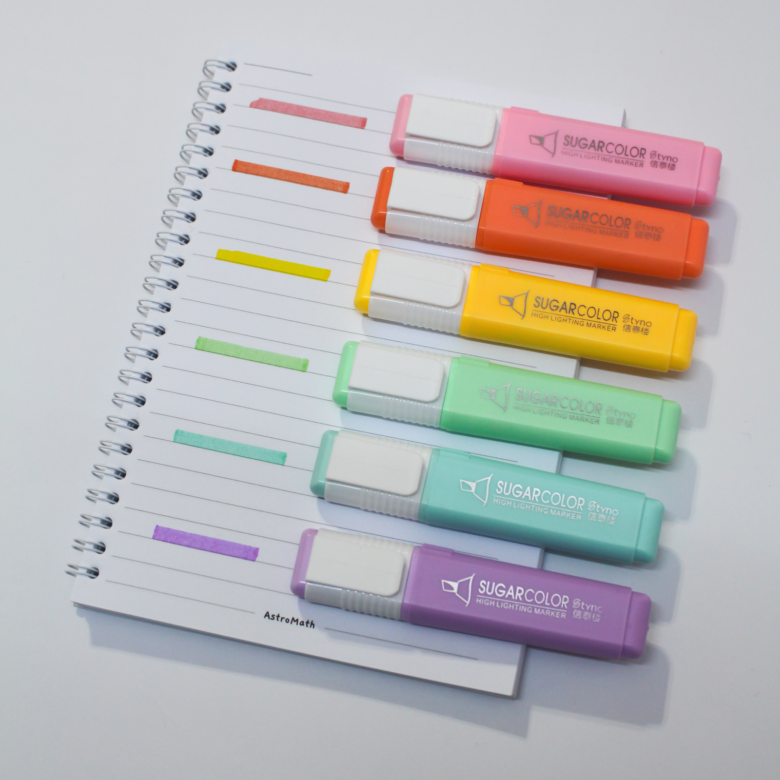 Pastel Color Highlighters